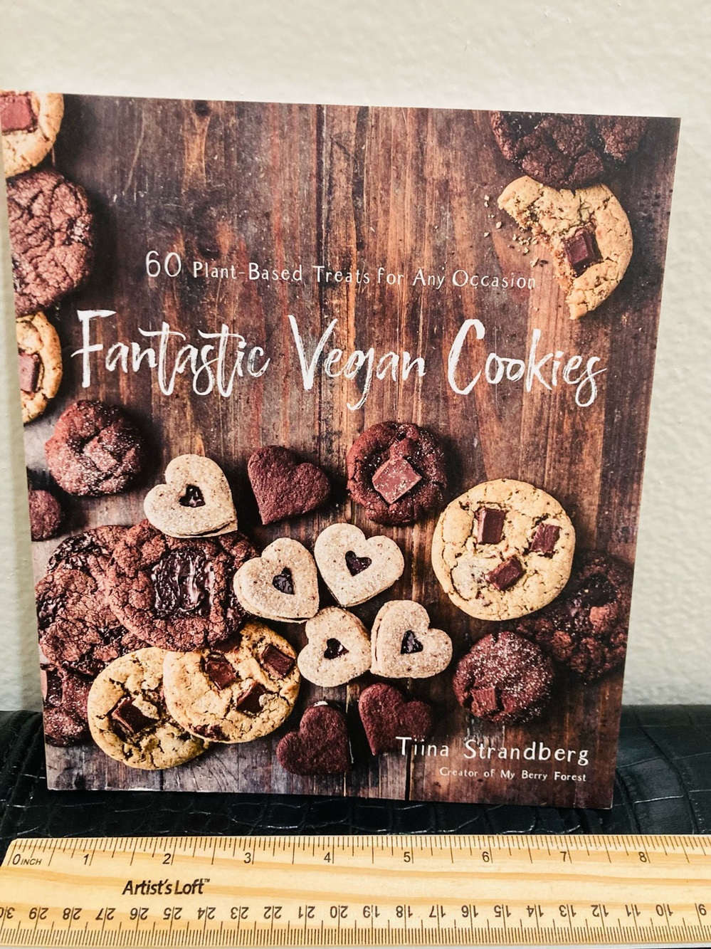 NEW Fantastic Vegan Cookies Cookbook 60 Plant-Based Treats by Tiina Strandberg